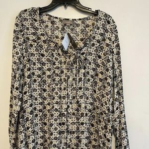 J Jill BarkhoneyC blouse size S NWT
